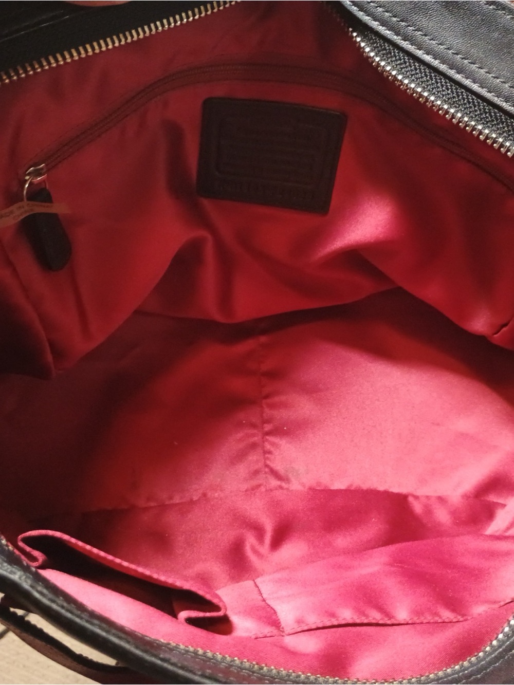 Coach Park Quilted Colorblock Carrie Turnlock Shoulder Bag - Picture 7 of 9